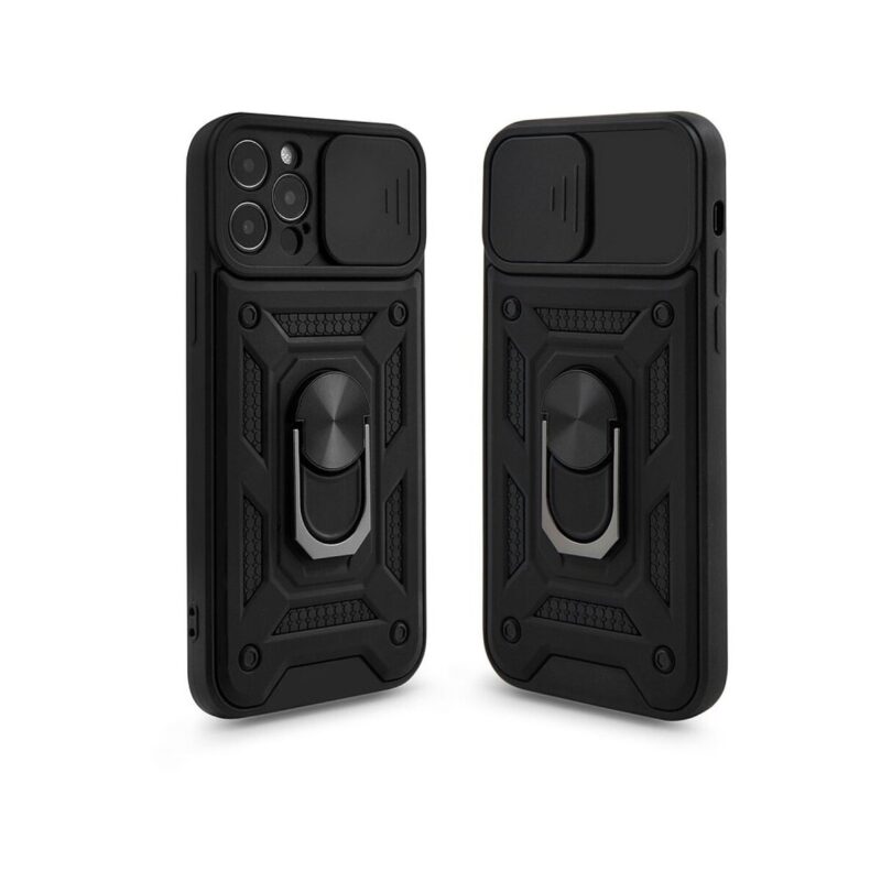 Etui SLIDE RING do Samsung M14 5G czarny