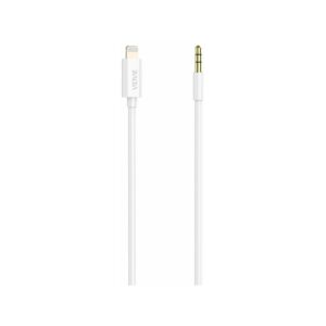 Kabel VIDVIE AL1108 Jack 3.5mm/iPhone 1.5m biały