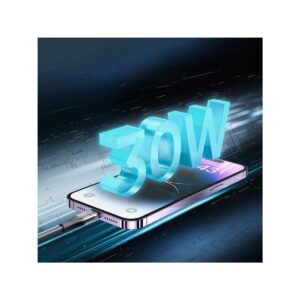 Kabel VIDVIE CB4017 Type C/iPhone PD 30W, 1.2m czarny