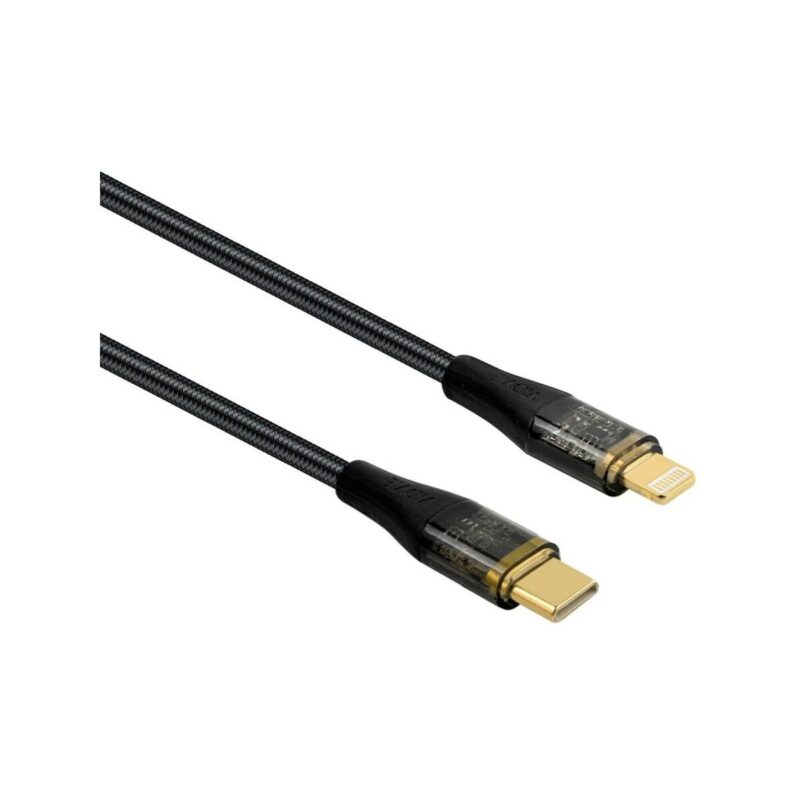 Kabel VIDVIE CB4017 Type C/iPhone PD 30W, 1.2m czarny