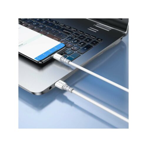 Kabel VIDVIE CB4020 USB/Type C 3A, 1.2m biały