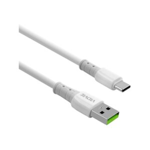 Kabel VIDVIE CB4020 USB/Type C 3A, 1.2m biały