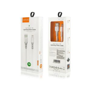 Kabel VIDVIE CB4020 USB/iPhone 3A, 1.2m biały