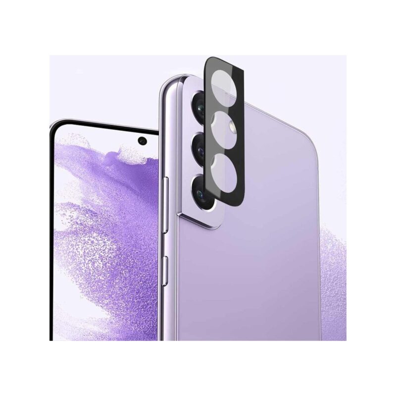 Szkło hartowane na aparat HD do Samsung S23 czarny