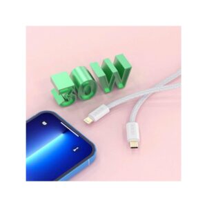 Kabel VIDVIE CB4011 Type C/iPhone 3A (PD 30W) 2m biały