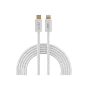 Kabel VIDVIE CB4011 Type C/iPhone 3A (PD 30W) 2m biały