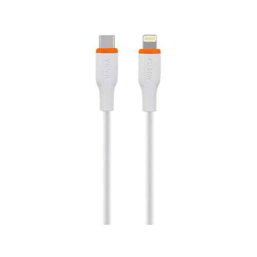 Kabel VIDVIE CB4031 Type C/iPhone 30W, 1m biały