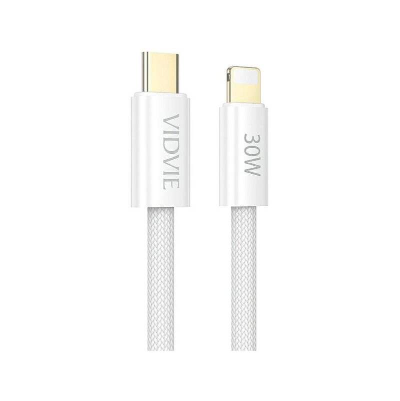 Kabel VIDVIE CB4011 Type C/iPhone 3A (PD 30W) 2m biały