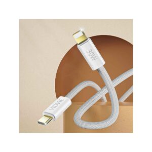 Kabel VIDVIE CB4011 Type C/iPhone 3A (PD 30W) 2m biały