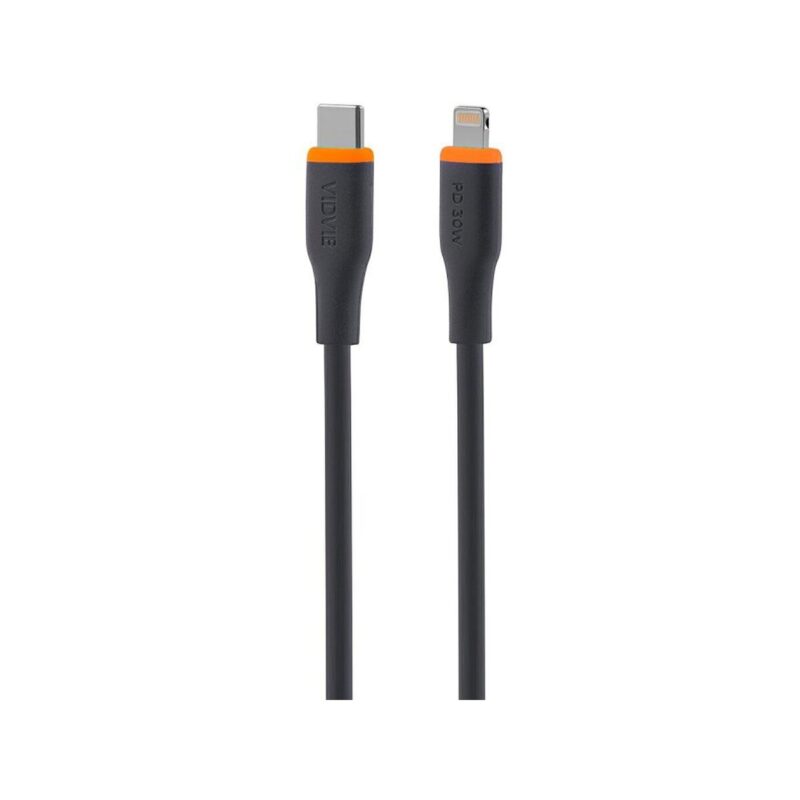 Kabel VIDVIE CB4031 Type C/iPhone 30W, 1m czarny