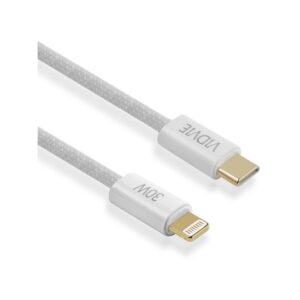 Kabel VIDVIE CB4011 Type C/iPhone 3A (PD 30W) 2m biały