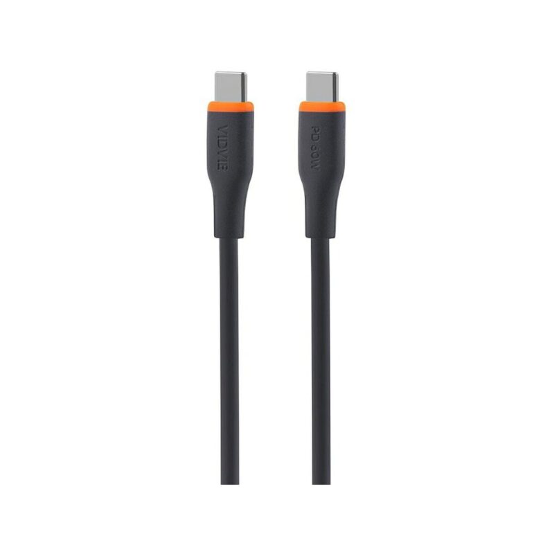 Kabel VIDVIE CB4031 Type C/Type C 60W, 1m czarny