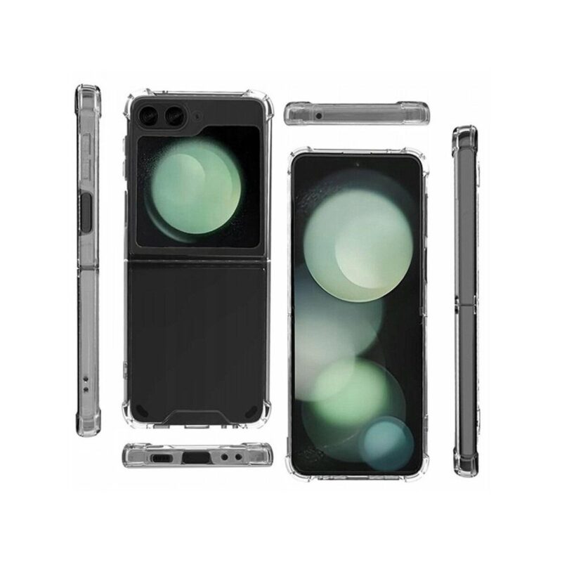 Etui ANTI SHOCK do Samsung Z Flip 5 fine hole przezroczysty