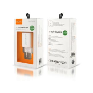 Ładowarka sieciowa VIDVIE PLE248 1xUSB + 1xType C + kabel Type C 3A PD 20W biały