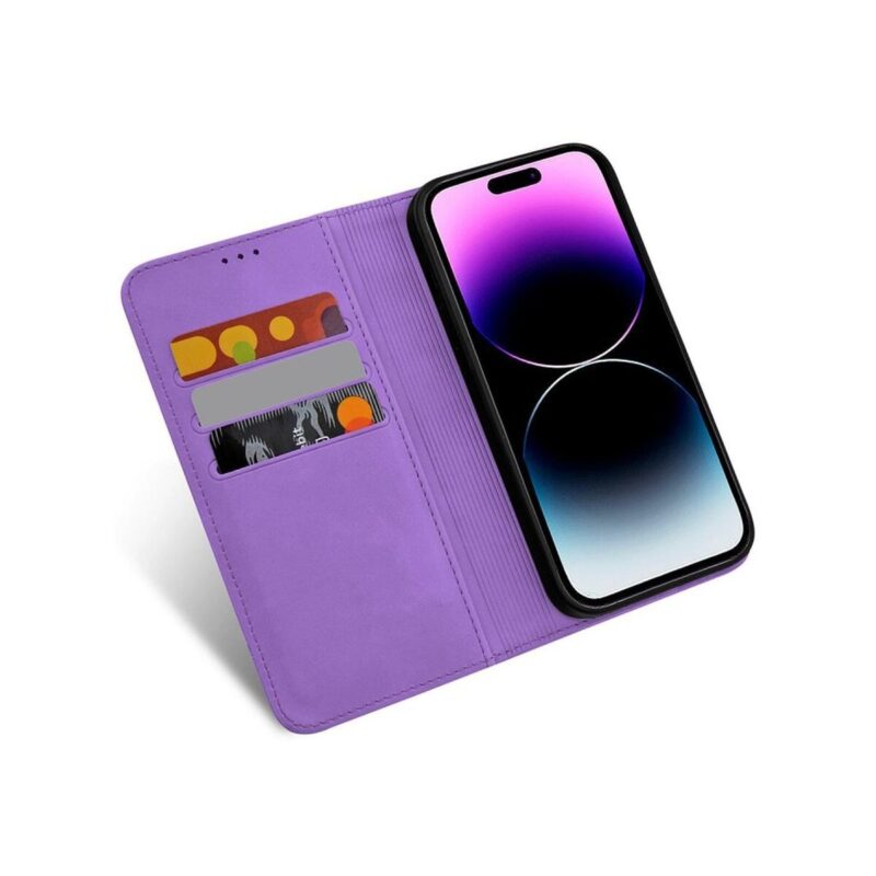 Kabura PRIME BOOK do Realme C67 4G fioletowy