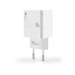 Ładowarka sieciowa REVERSE U63 1xUSB + 1xType C 35W, GaN, Power Delivery biały