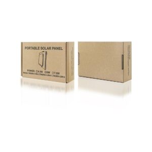 Panel solarny A01 6W 1xUSB czarno-pomarańczowy