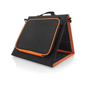 Panel solarny A06 30W, 2xUSB czarno-pomarańczowy