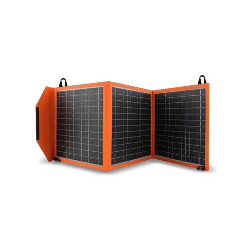Panel solarny A06 30W, 2xUSB czarno-pomarańczowy