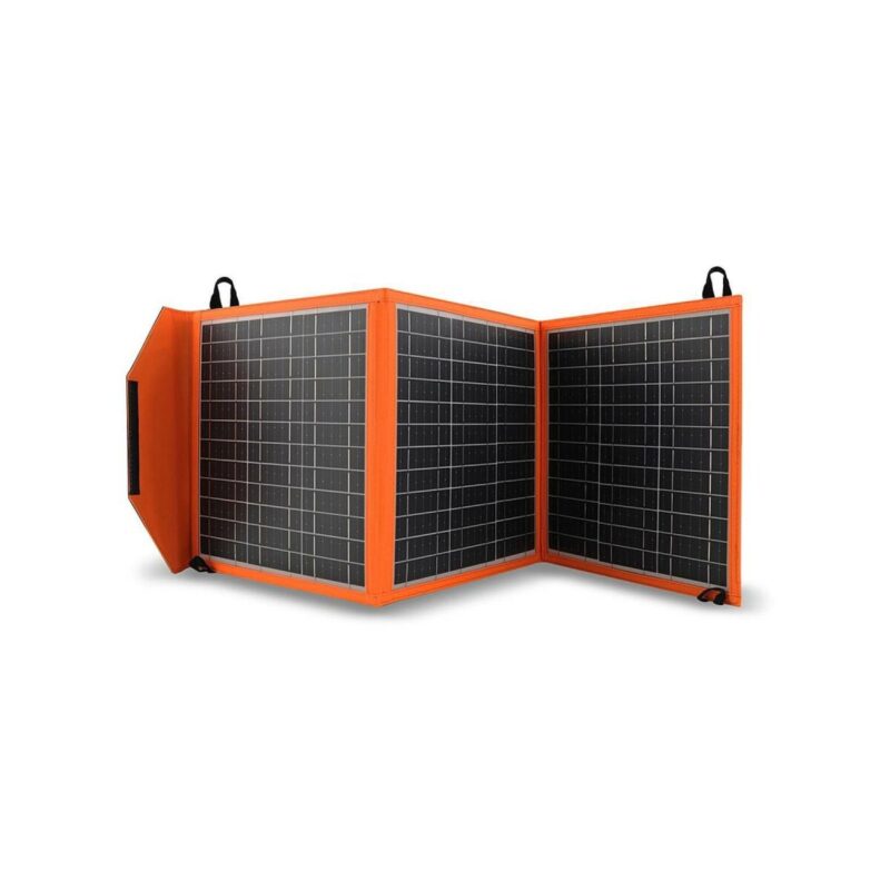 Panel solarny A06 30W, 2xUSB czarno-pomarańczowy