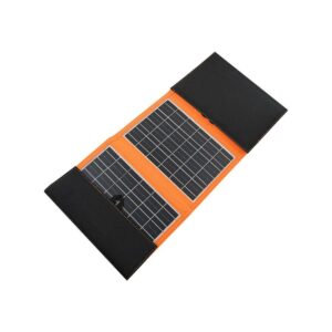 Panel solarny A05 20W, 2xUSB czarno-pomarańczowy