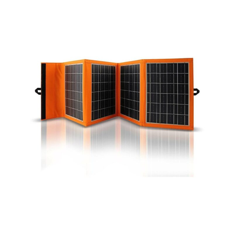 Panel solarny A05 20W, 2xUSB czarno-pomarańczowy
