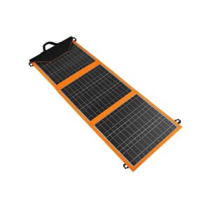 Panel solarny A06 30W, 2xUSB czarno-pomarańczowy