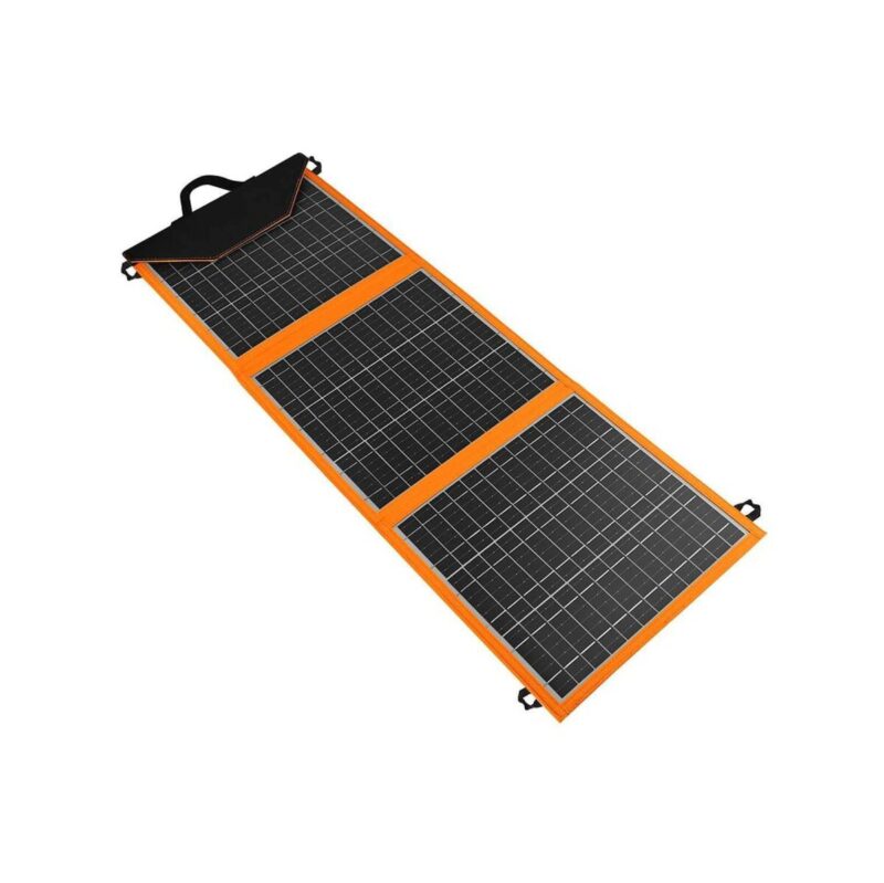 Panel solarny A06 30W, 2xUSB czarno-pomarańczowy