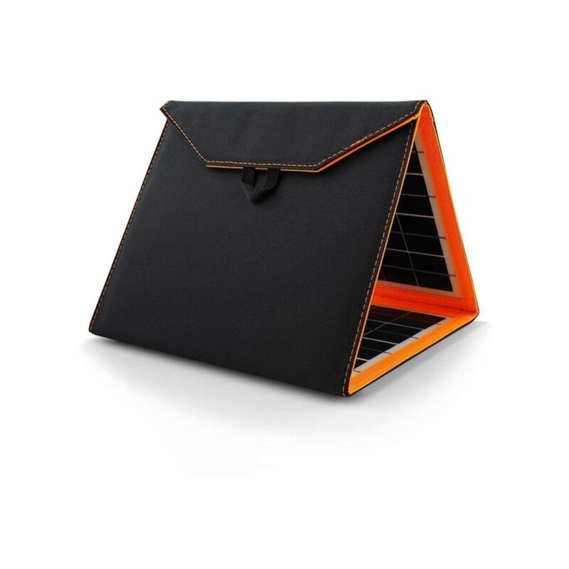 Panel solarny A04 15W, 1xUSB czarno-pomarańczowy