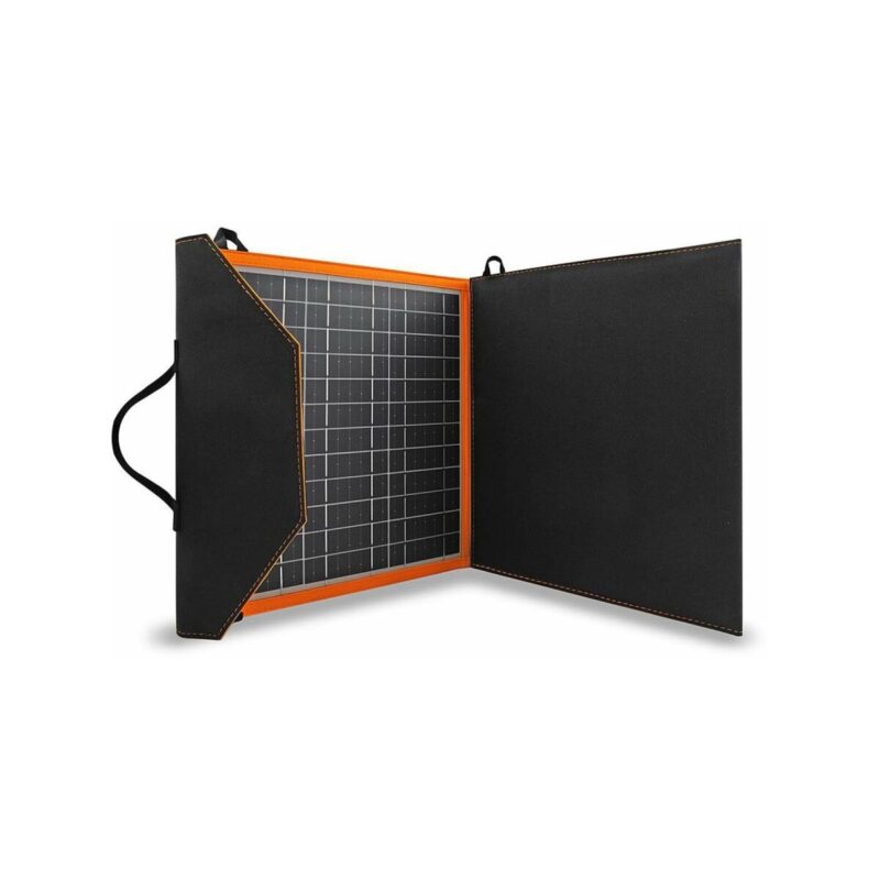 Panel solarny A06 30W, 2xUSB czarno-pomarańczowy