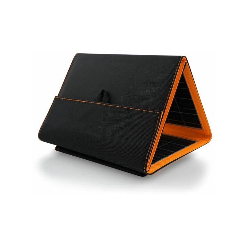 Panel solarny A05 20W, 2xUSB czarno-pomarańczowy