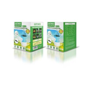 Lampa solarna 30W niebieski