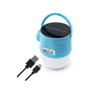 Lampa solarna 60W niebieski