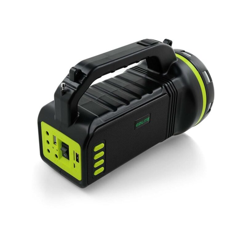 Latarka solarna 10W czarny