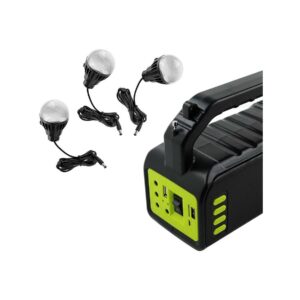 Latarka solarna 10W czarny