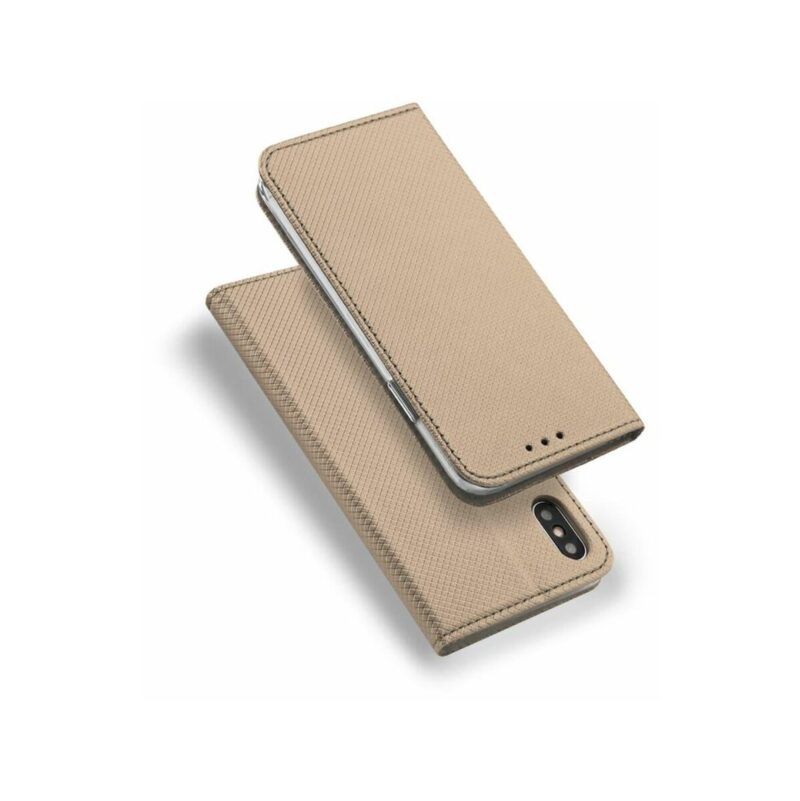 Kabura MAGNET BOOK do Samsung A15 złoty