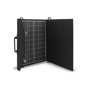 Panel solarny A08 45W, 2xUSB czarno-pomarańczowy
