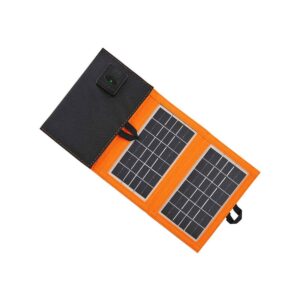 Panel solarny A01 6W 1xUSB czarno-pomarańczowy