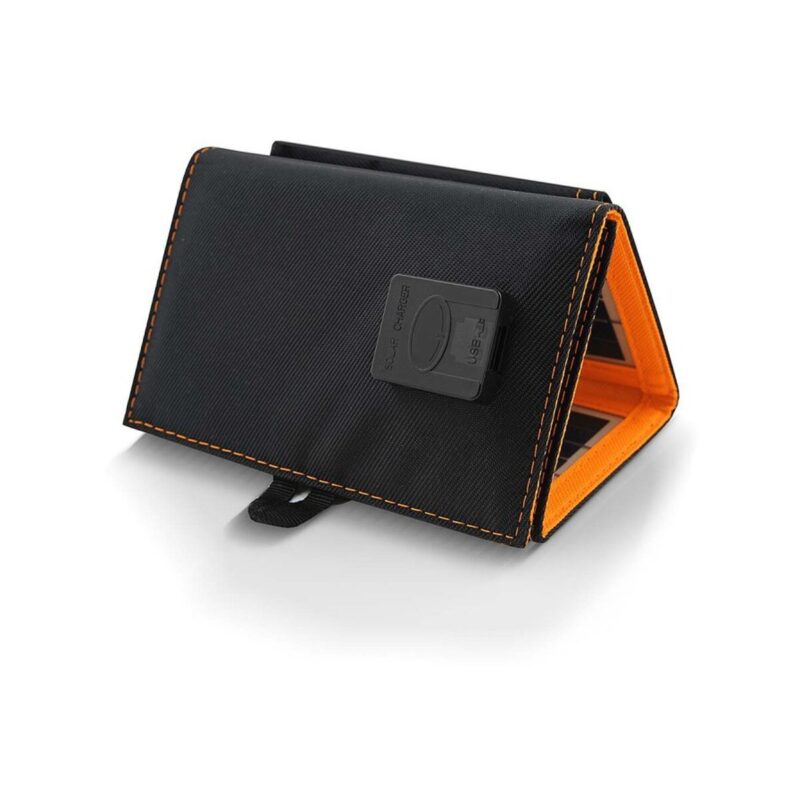 Panel solarny A01 6W 1xUSB czarno-pomarańczowy