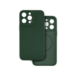Etui SOFTY MAGSAFE do Apple iPhone 15+ zielony