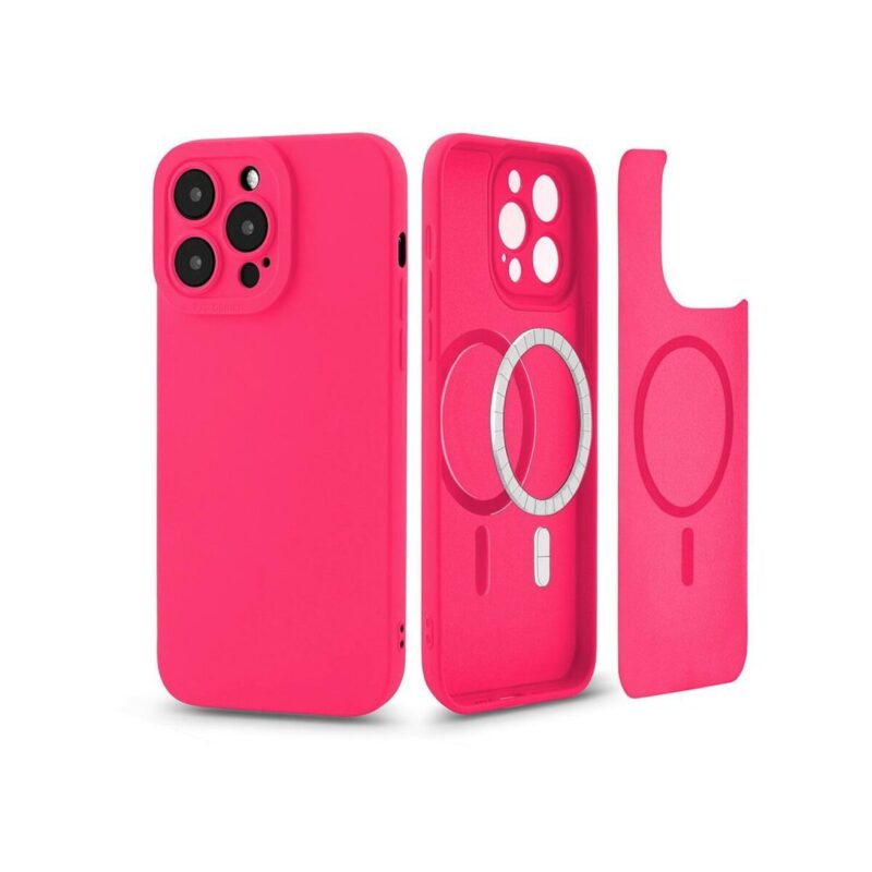 Etui SOFTY MAGSAFE do Apple iPhone 15 PRO MAX fuksja