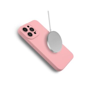 Etui SOFTY MAGSAFE do Apple iPhone 12 różowy