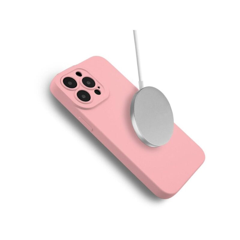 Etui SOFTY MAGSAFE do Apple iPhone 12 różowy