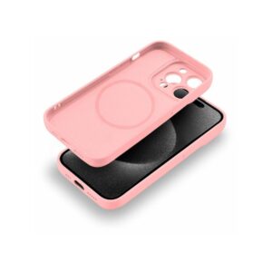 Etui SOFTY MAGSAFE do Apple iPhone 12 różowy