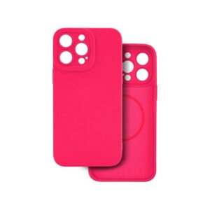 Etui SOFTY MAGSAFE do Apple iPhone 12 fuksja
