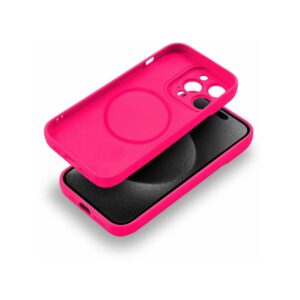 Etui SOFTY MAGSAFE do Apple iPhone 13 fuksja