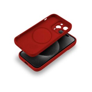 Etui SOFTY MAGSAFE do Apple iPhone 11 PRO MAX czerwony