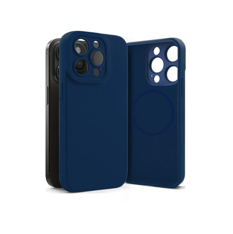 Etui SOFTY MAGSAFE do Apple iPhone 13 PRO MAX granatowy