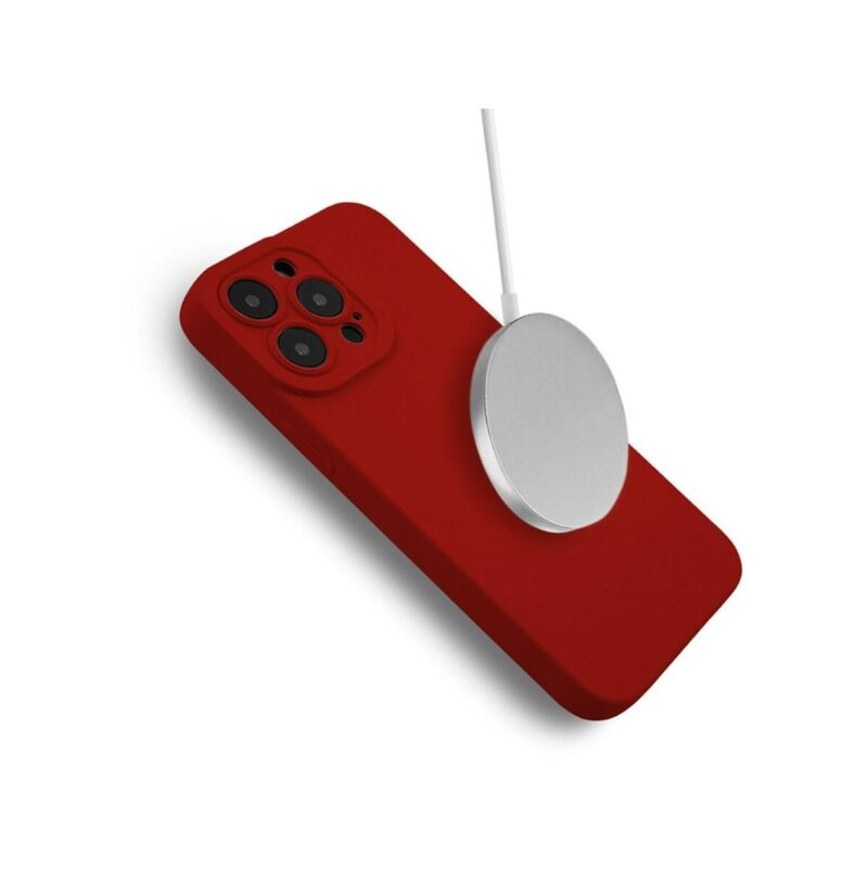Etui SOFTY MAGSAFE do Apple iPhone 13 PRO czerwony