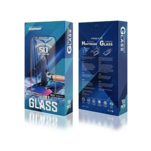 Szkło hartowane 5D do Xiaomi REDMI NOTE 9S Full Glue czarny KOPERTA